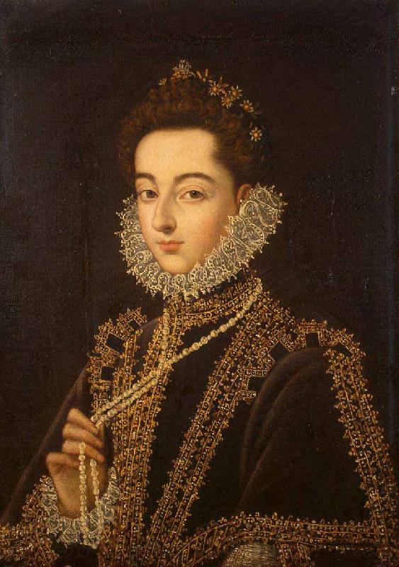 Alonso Sanchez Coello Portrait of the Infanta Catalina Micaela Germany oil painting art